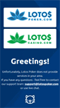 Mobile Screenshot of lotospoker.com